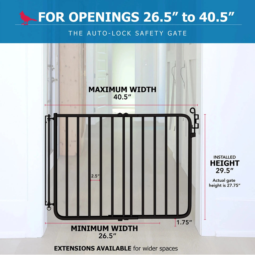pet gate dimensions 30 in tall