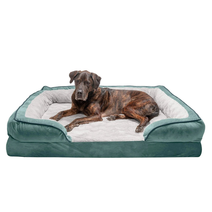 A Happy Pup Bolster Bed