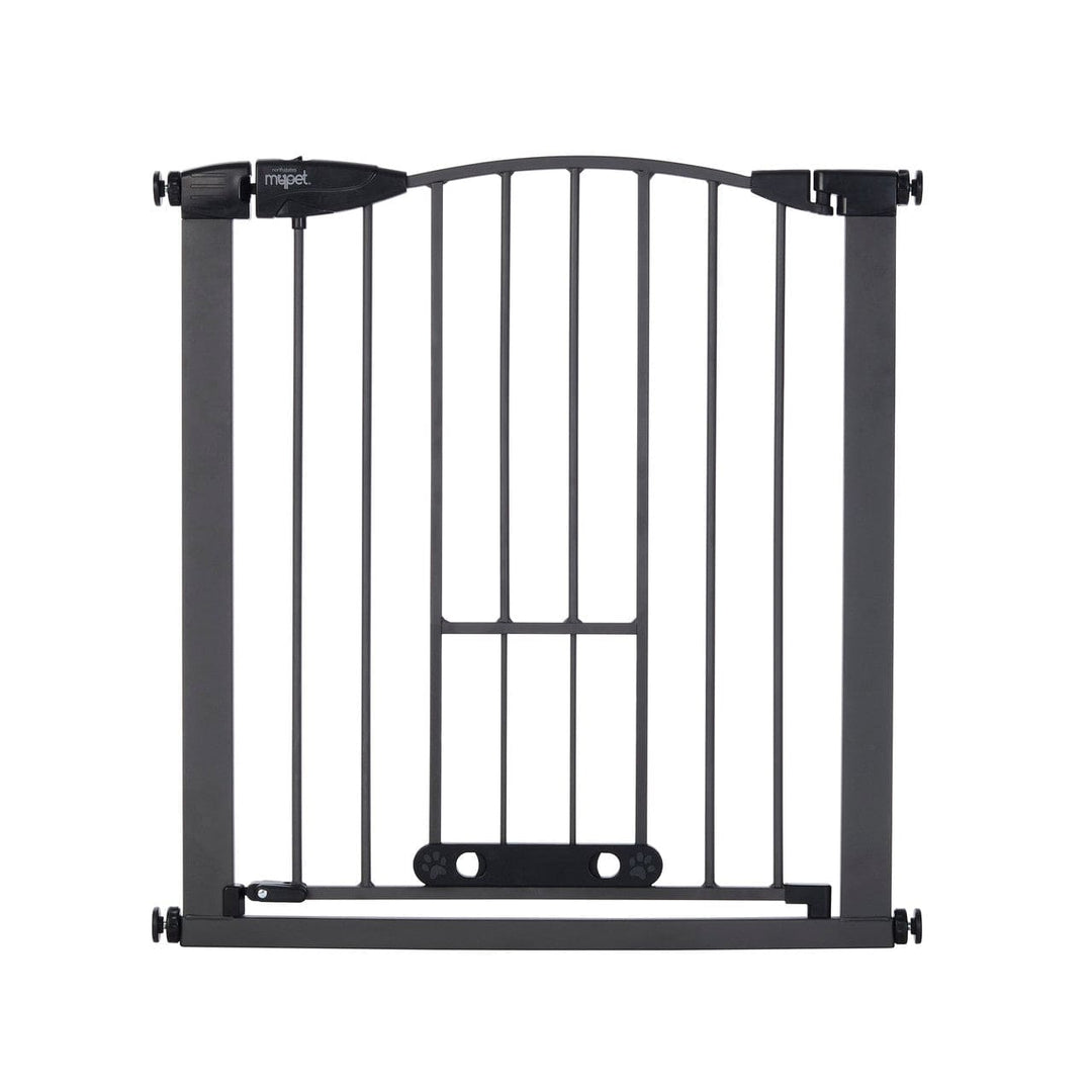 Doorway Pet Gate with cat door