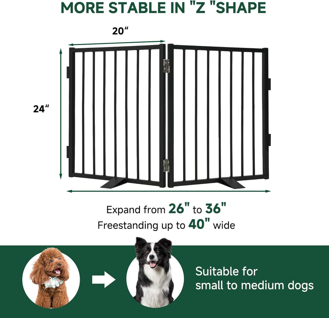 80 inch Wide Freestanding Pet Gate