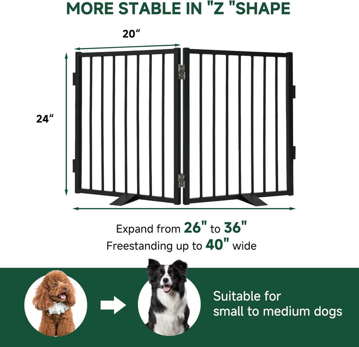 80 inch Wide Freestanding Pet Gate