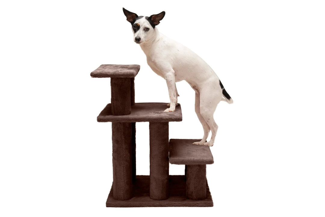 brown pet steps