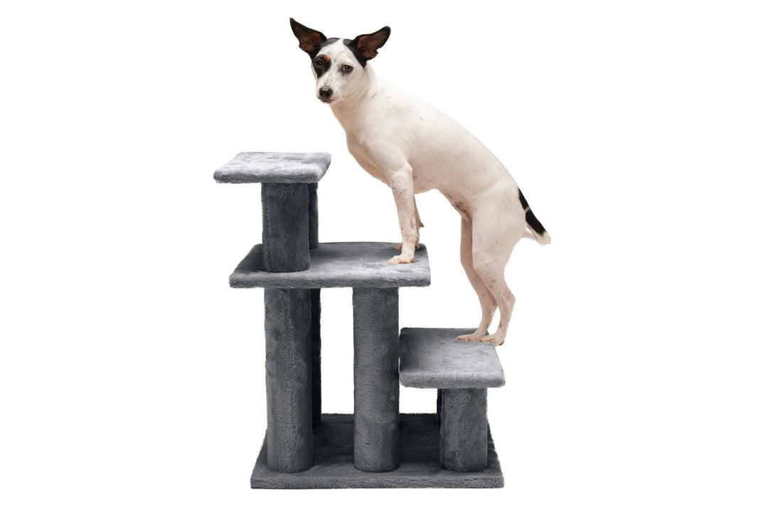 gray pet stairs