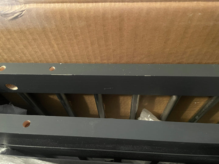 Gray Modern Dog Crate