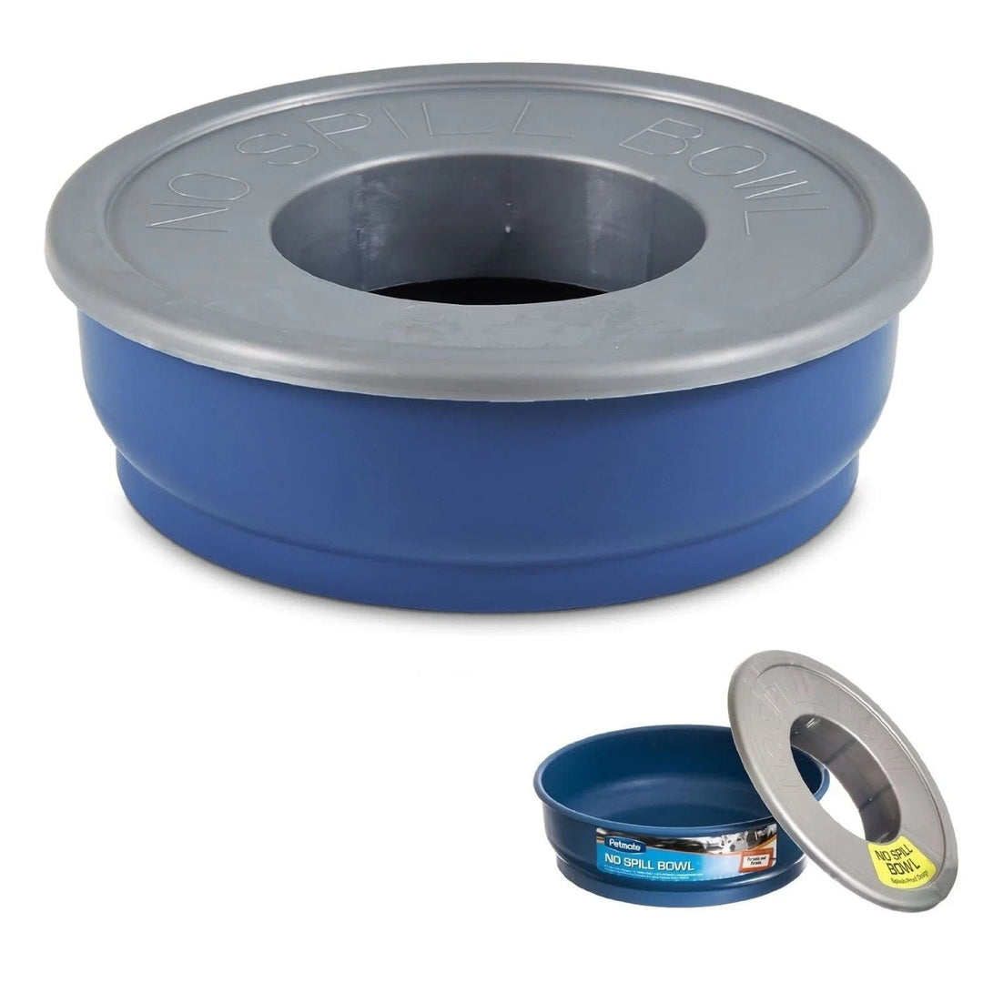 No spill water bowl -plastic