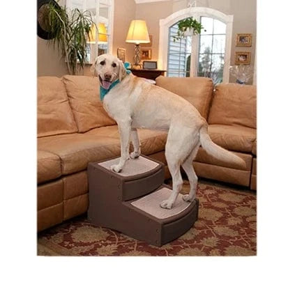 Wide Large Dog Stairs