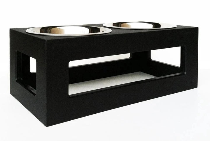 outdoor dog bowls - black