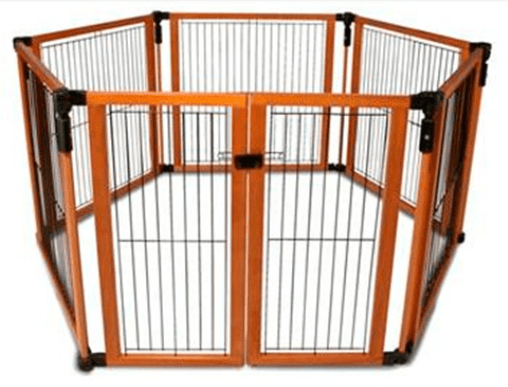 Credible Pet Gate Converts to Play Pen