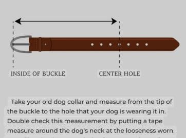 Rounded Leather Artisan Collar - Brown