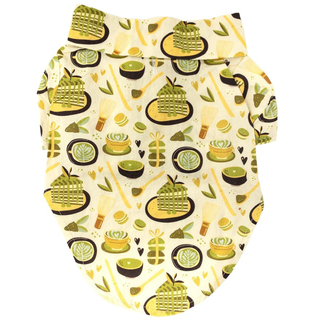 matcha tea dog shirt