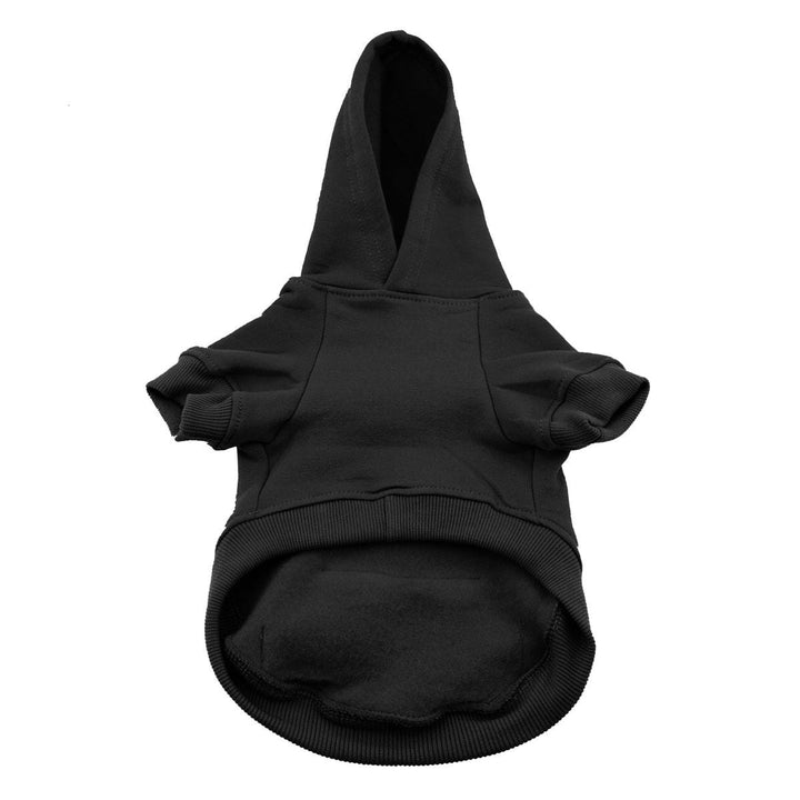 Black Pocket Dog Hoodie
