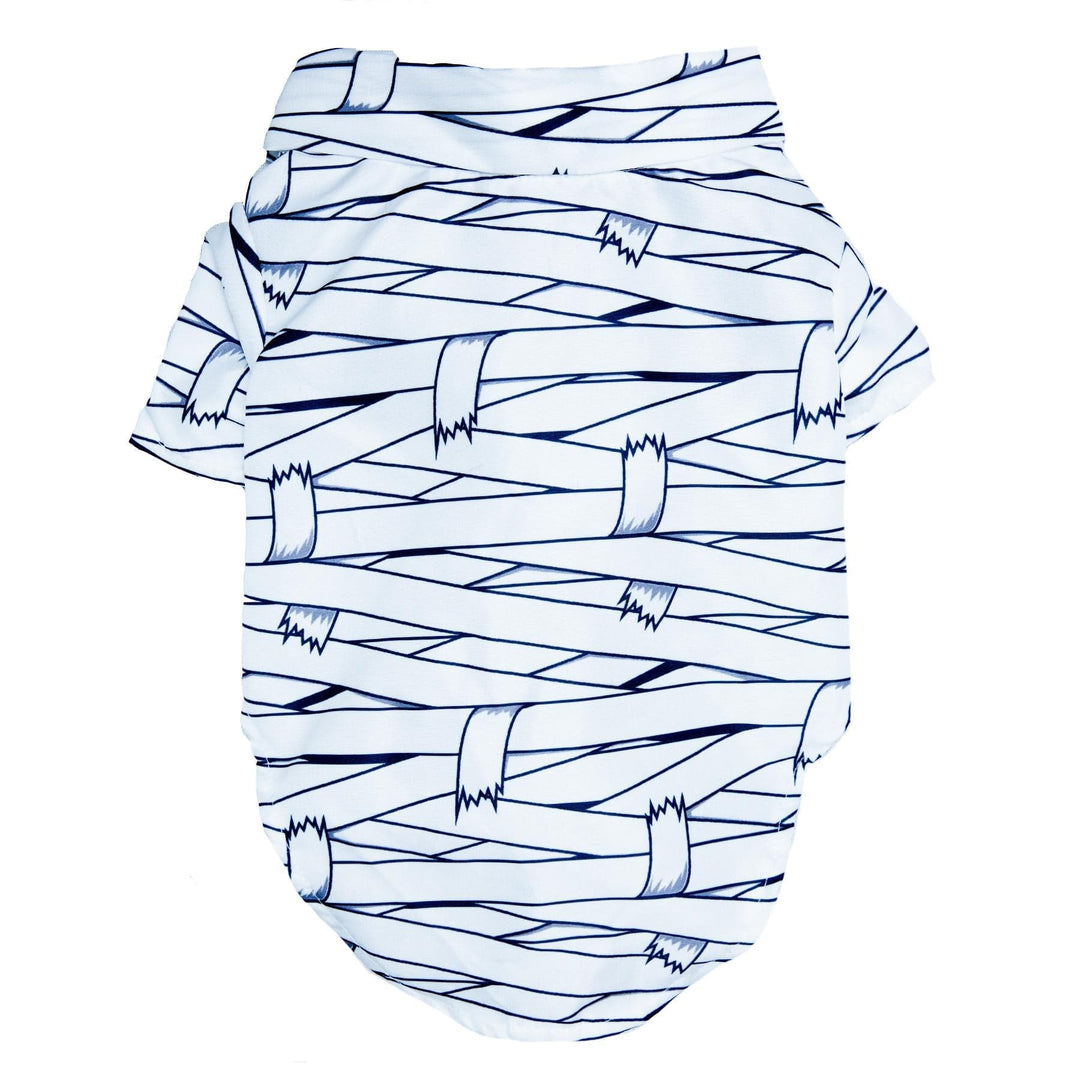 mummy wrap dog shirt for holloween