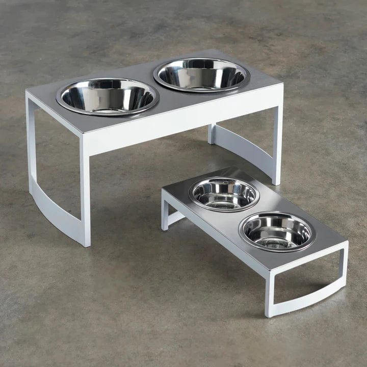 modern Industrial dog feeding station