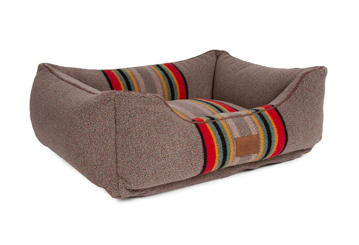 umber pendelton  bolster bed