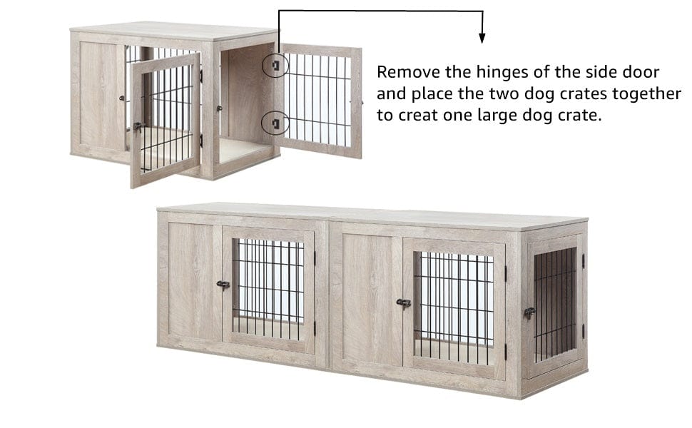 2 crates to make one large crate