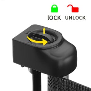 lock for black retract a gate