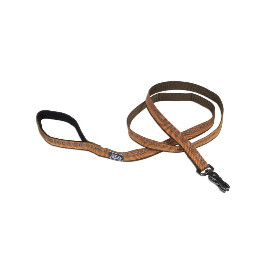 orange k9 explorer reflective leash