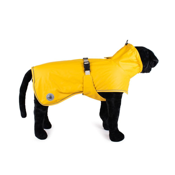 body glove dog raincoat yellow