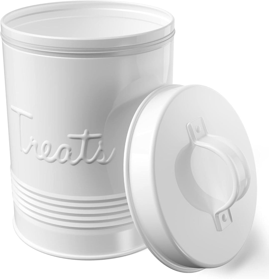 Retro Pet Treat Canister