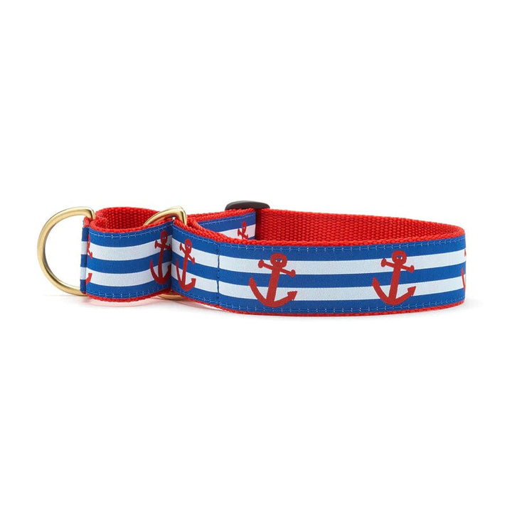Anchors Wide Dog Collar