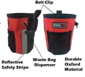 Treat Pouch with Bag Dispenser