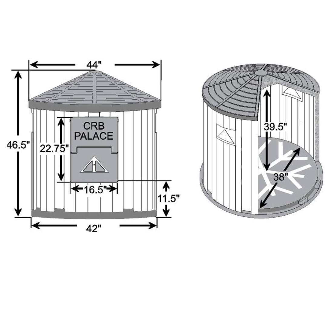 CRB Palace Insulated House - Gray