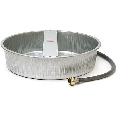 Automatic dog waterer with garden hose hook up