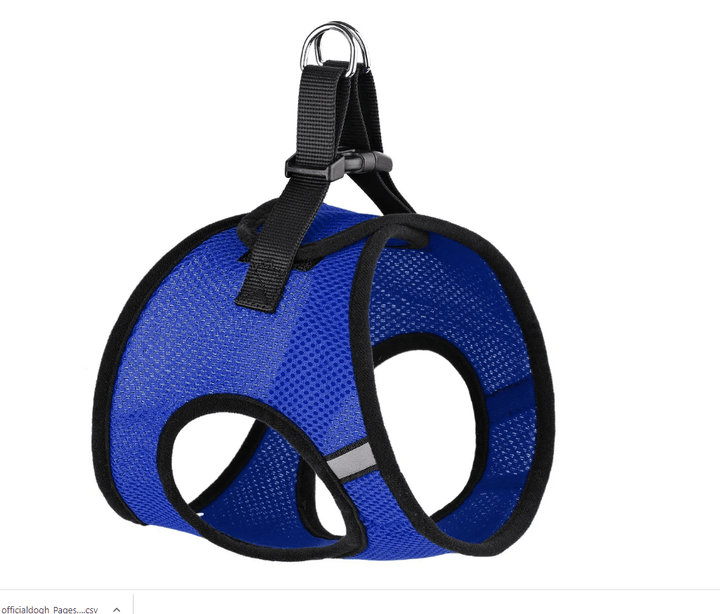 blue dog harness-mesh-small