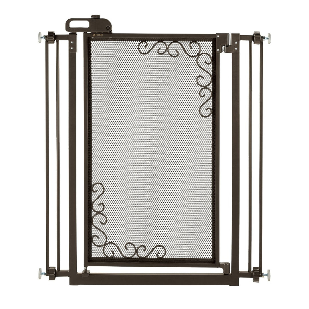 Bronze 40 inch tall  Metal Mesh Gate Tall