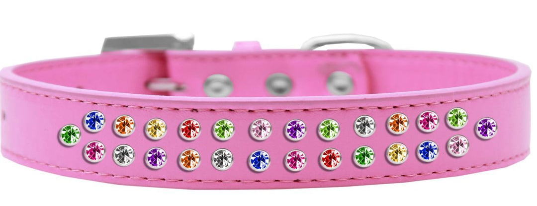 Rhinestone Metal Buckle Collar