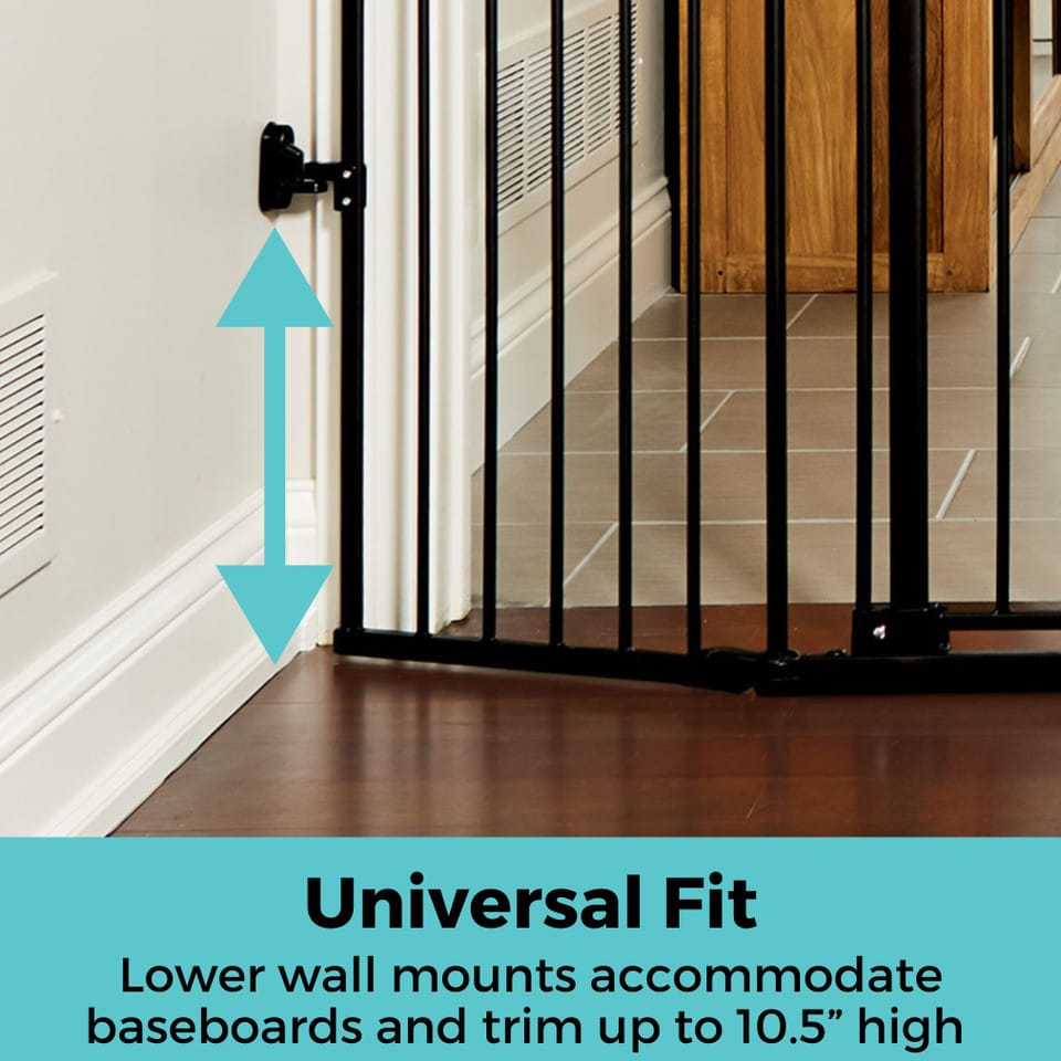 Whitney Wide Arched Pet Gate