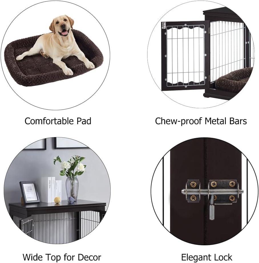 Jefferson 3 Door Crate Table - 2 colors