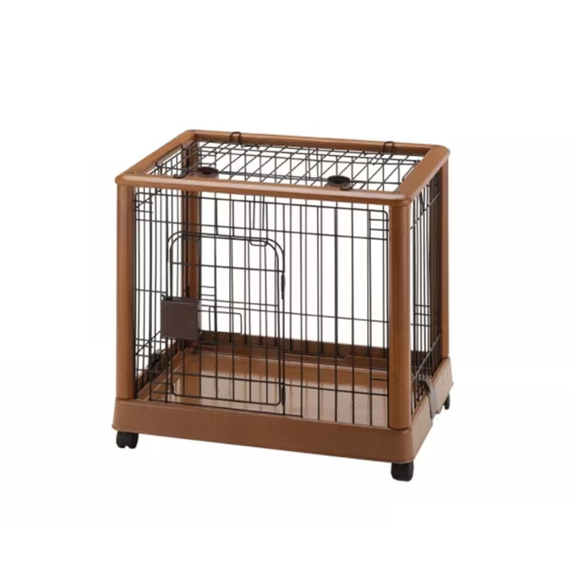 SMALL DOG CRATE WITH WHEELS
