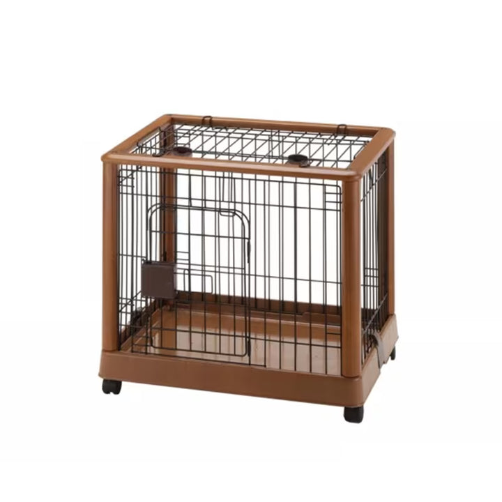 SMALL DOG CRATE WITH WHEELS
