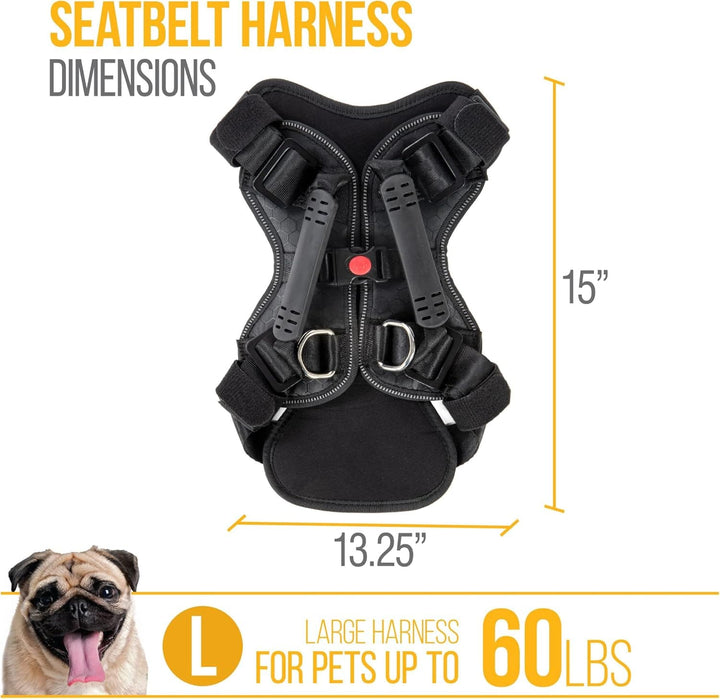Premium Dog Vehicle Safety Harness
