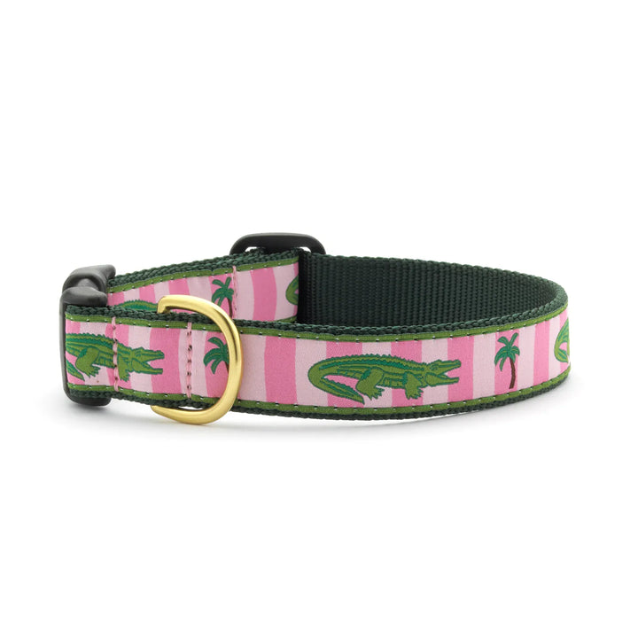 Alligator Animal Print Large Dog Collar