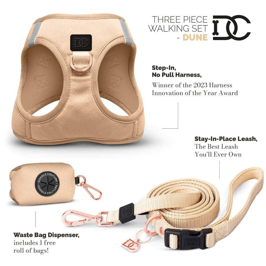 Luxury Pet Harness - Dune