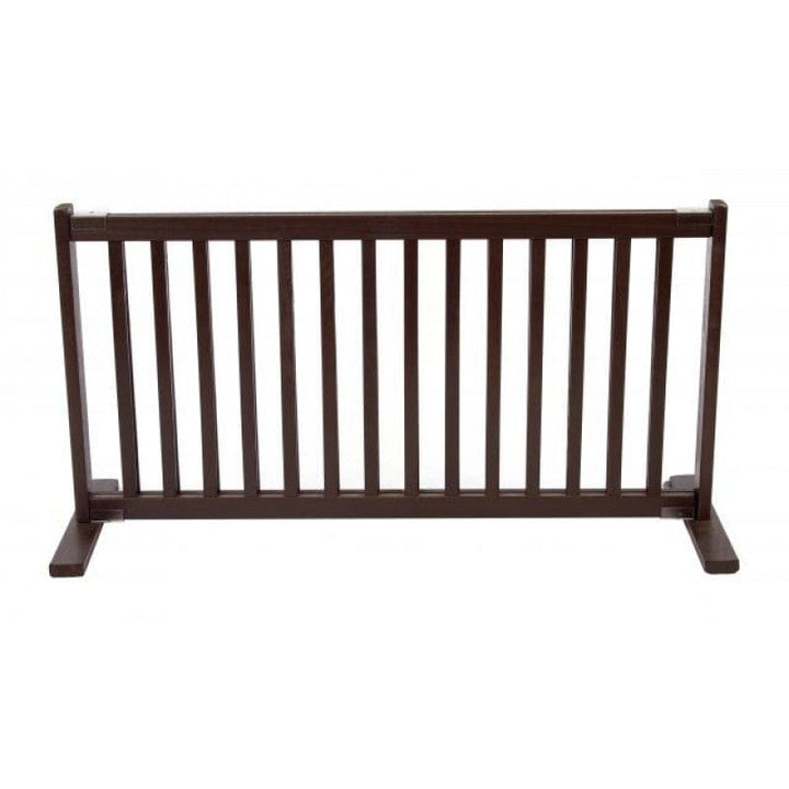 Wide Wooden Freestanding Pet Gate -4 Colors