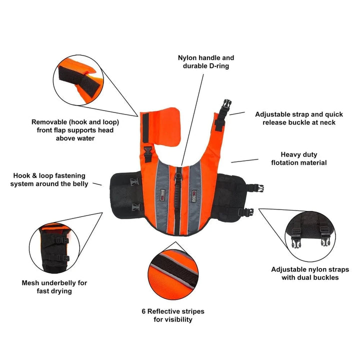 dog vest features