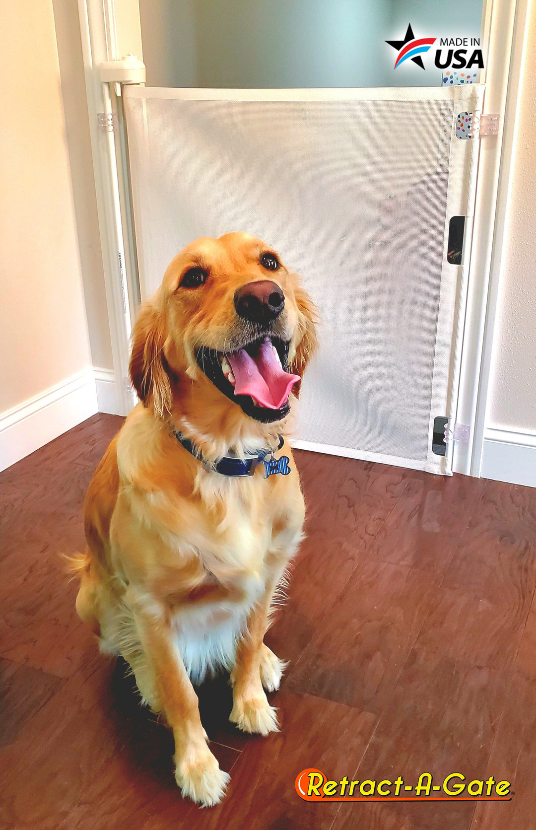 Retractable Dog Gate