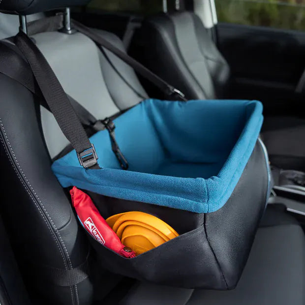 pet car booster seat with straps