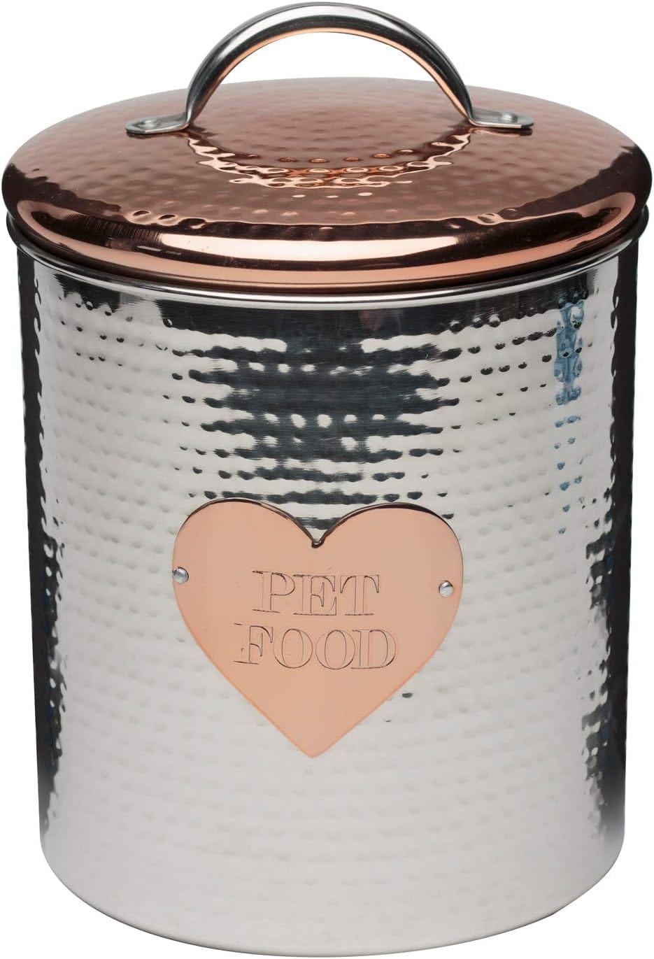 Rose Gold Steel Treats Canister