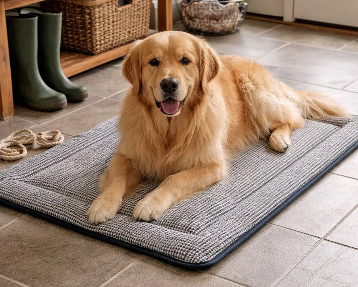 Arctica pet mat with reversible granite