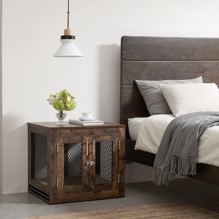 Monroe Rustic Crate Table -small