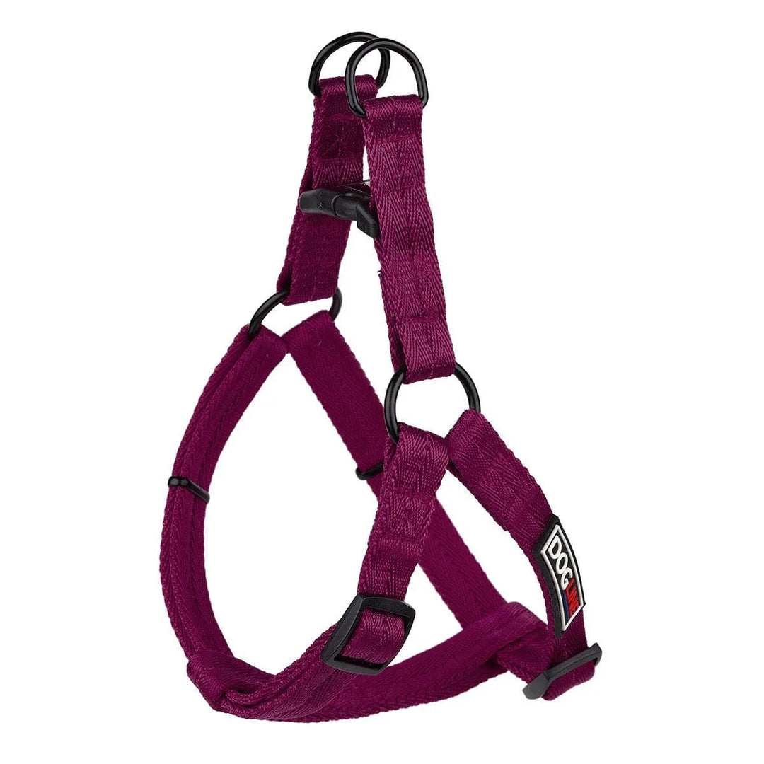 berry - wide step-in dog harness nylon 