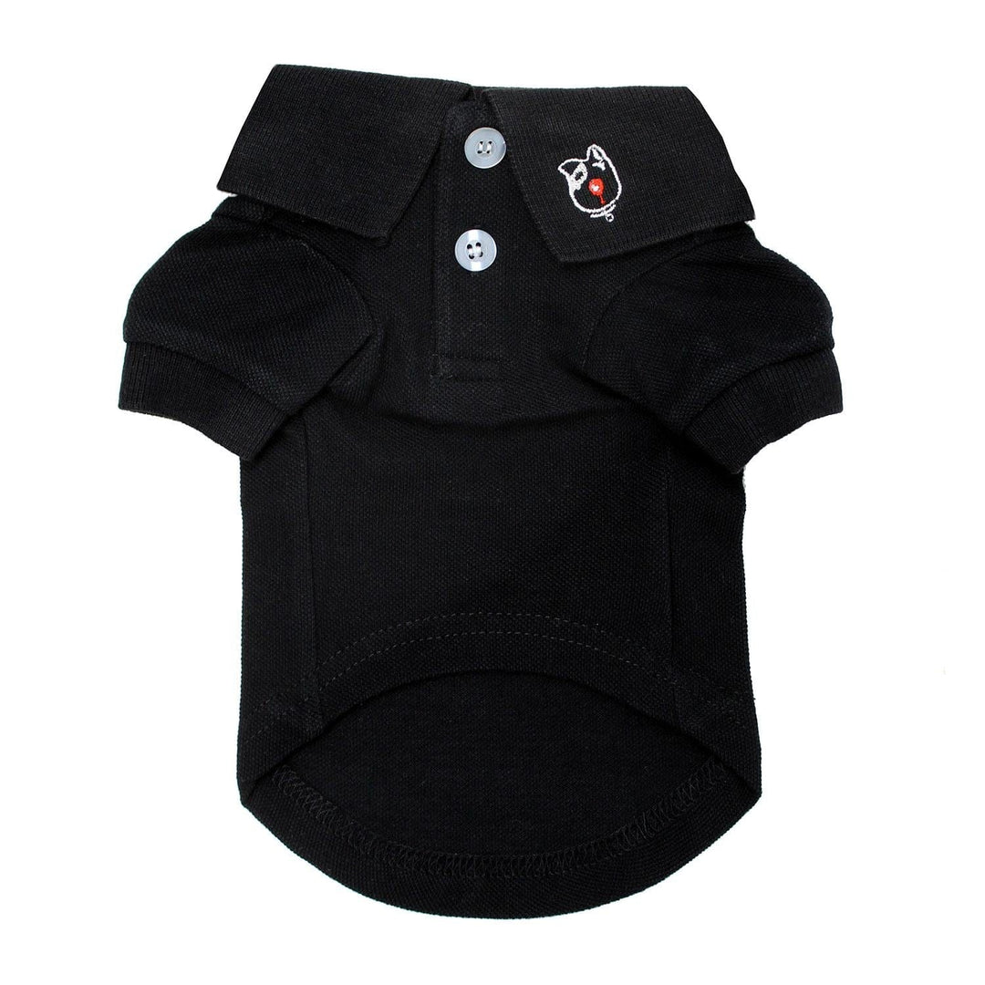 black polo dawg shirt