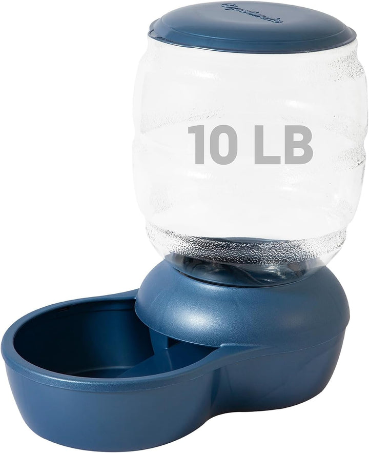 auto dispensing dog food bowl gravity feed