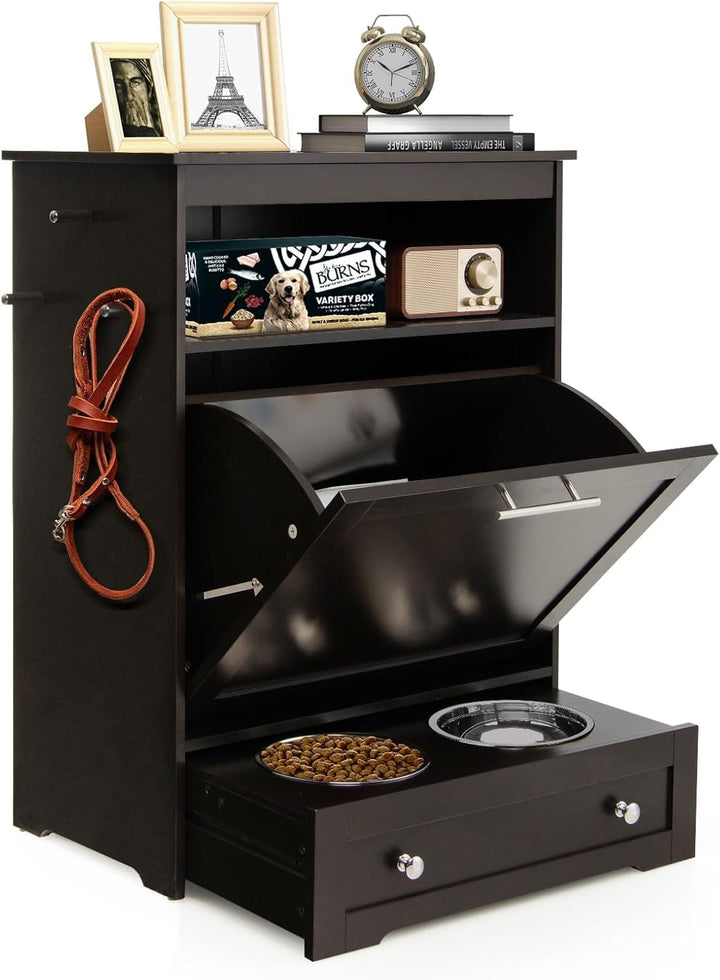 Darla's Pet Feeder Furniture - Brown