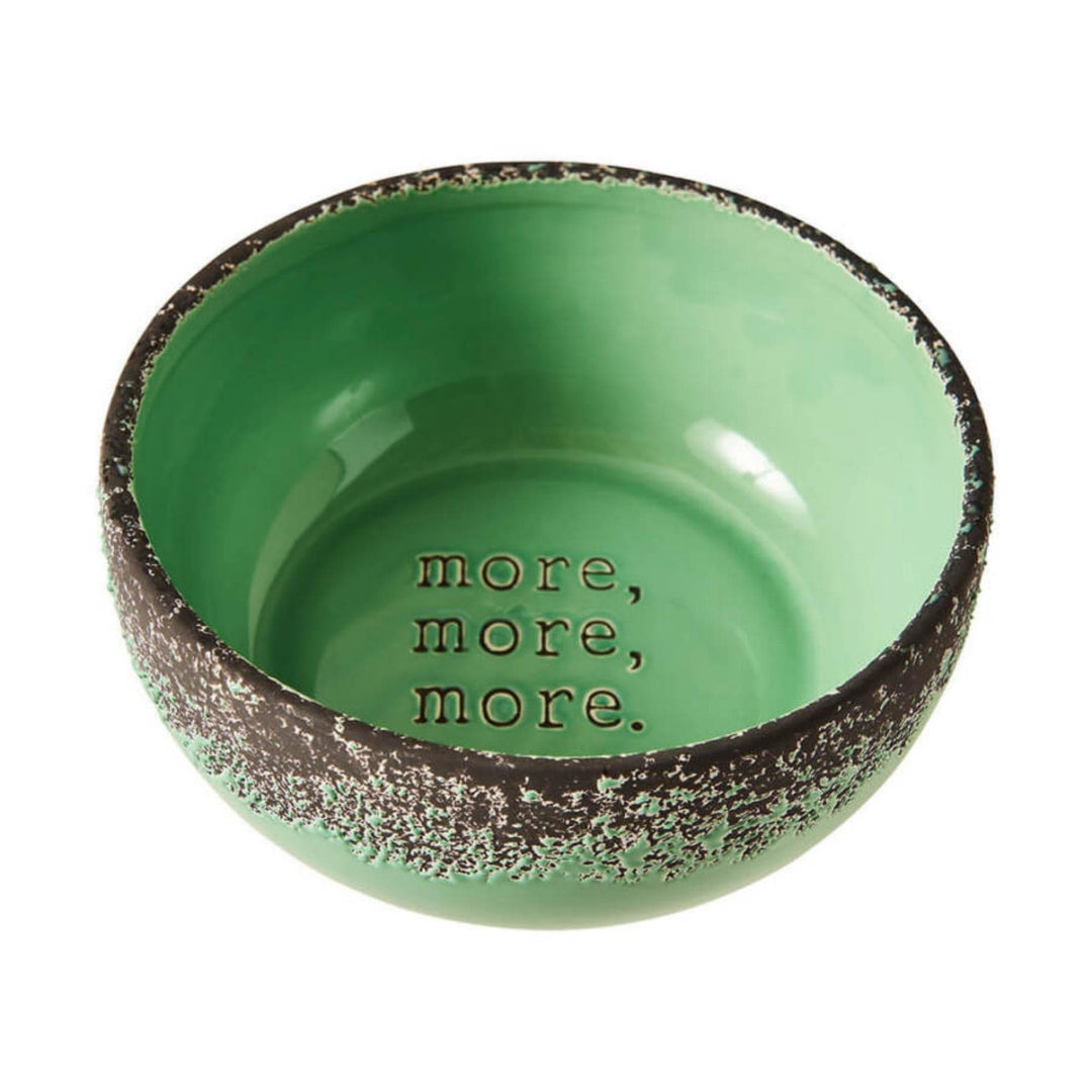 avacado ceramic pet bowl 7 inch