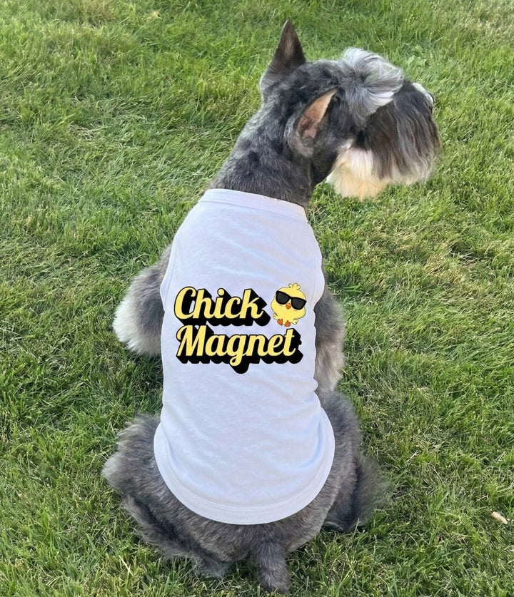 Sleeveless Dog Shirt - Chick Magnet